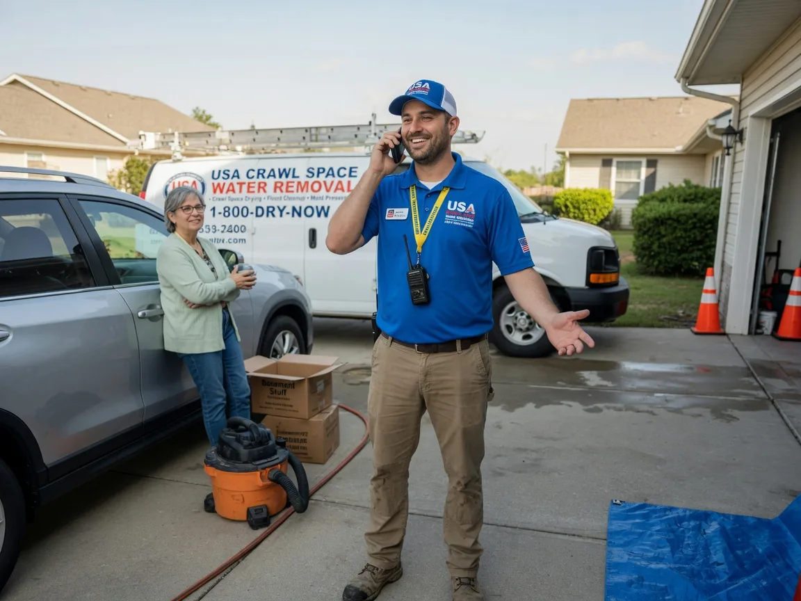 Crawl Space Water Removal Ogden, AR FAQs